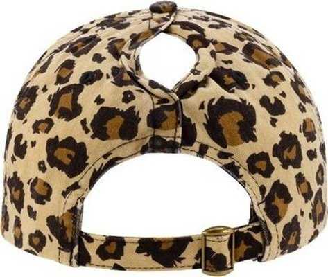 Infinity Her HATTIE Women&#39;s Garment-Washed Fashion Print Cap - Leopard - HIT a Double - 3