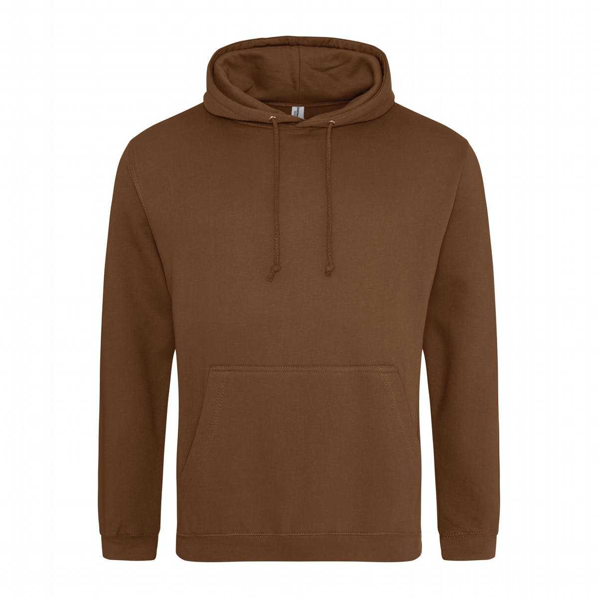 Just Hoods JHA001 College Hoodie - Caramel Toffee - HIT a Double
