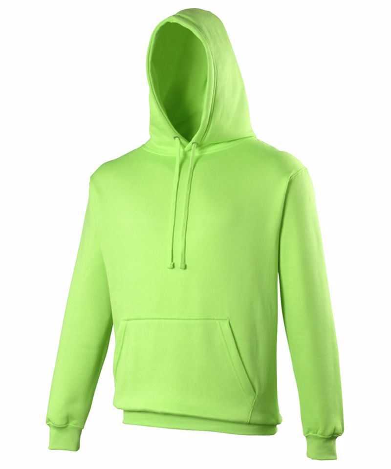 Just Hoods JHA004 Electric Hoodie - Electric Yellow - HIT a Double