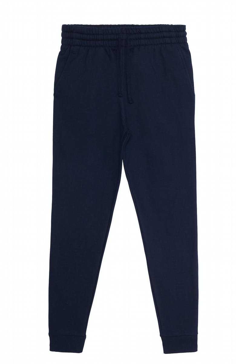 Just Hoods JHA074 Tappered Track Pant - Oxford Navy - HIT a Double