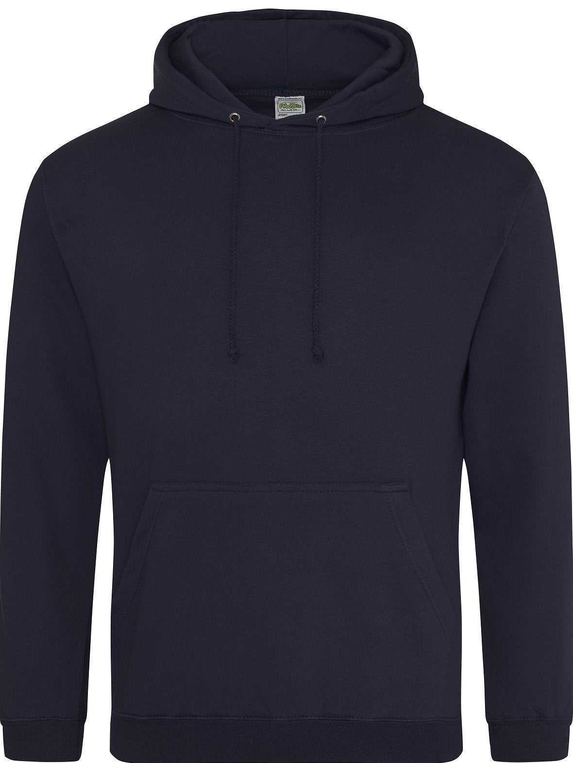 Just Hoods JHA001 College Hoodie - French Navy - HIT a Double