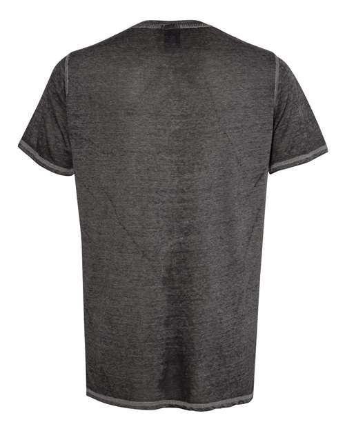 J. America 8115 Zen Jersey Short Sleeve T-Shirt - Twisted Black - HIT a Double