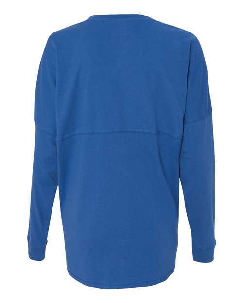 J. America 8229 Unisex Game Day Jersey Long Sleeve T-Shirt - Royal - HIT a Double - 3