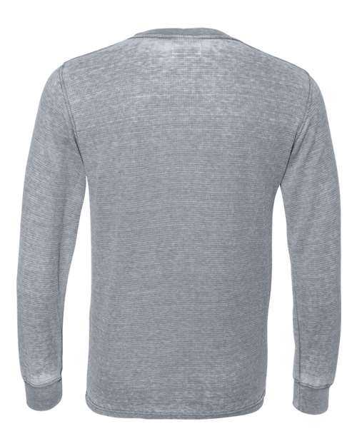 J. America 8241 Vintage Zen Thermal Long Sleeve T-Shirt - Cement - HIT a Double