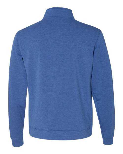 J. America 8434 Omega Stretch Quarter-Zip Pullover - Royal Triblend - HIT a Double