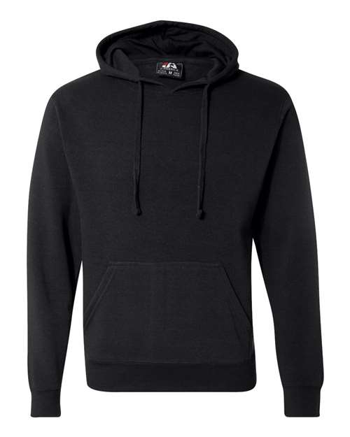 J. America 8620 Cloud Fleece Hooded Sweatshirt - Black - HIT a Double