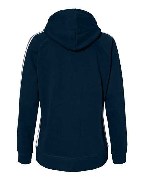 J. America 8640 Rival Fleece Hooded Sweatshirt - Navy - HIT a Double