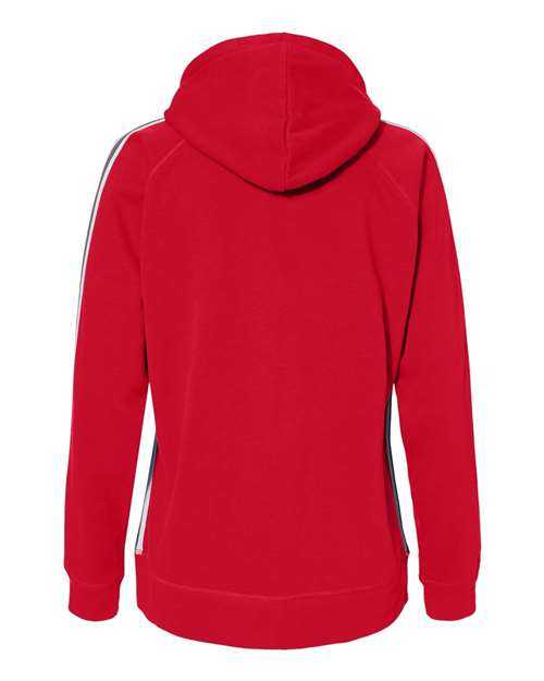 J. America 8640 Rival Fleece Hooded Sweatshirt - Red - HIT a Double