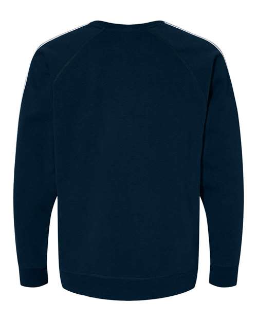 J. America 8641 Rival Fleece Crewneck Sweatshirt - Navy - HIT a Double