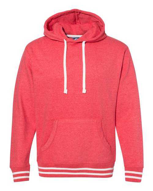 J. America 8649 Relay Fleece Hooded Sweatshirt - Red - HIT a Double