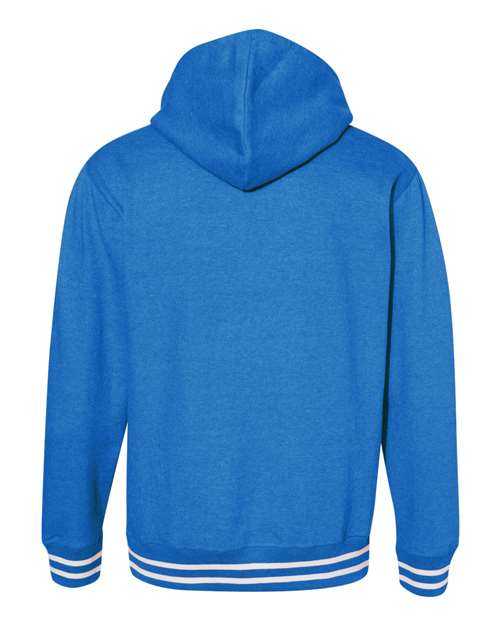 J. America 8649 Relay Fleece Hooded Sweatshirt - Royal - HIT a Double