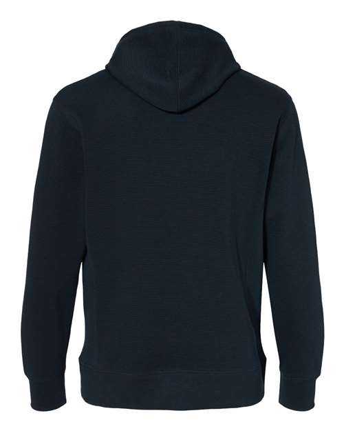J. America 8706 Ripple Fleece Hooded Sweatshirt - Navy - HIT a Double