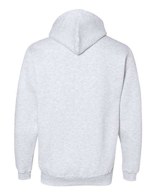 J. America 8824 Premium Hooded Sweatshirt - Ash Heather - HIT a Double