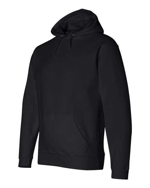 J. America 8824 Premium Hooded Sweatshirt - Black - HIT a Double