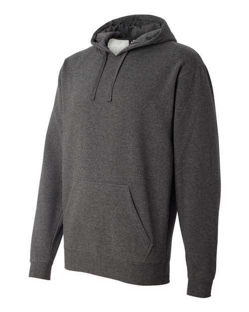 J. America 8824 Premium Hooded Sweatshirt - Charcoal Heather - HIT a Double