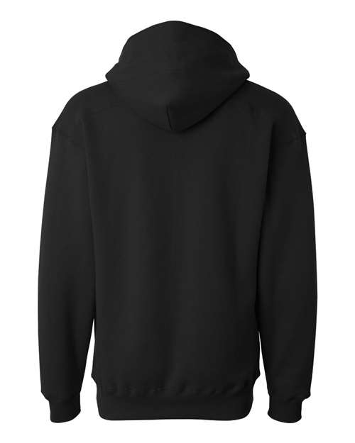 J. America 8830 Sport Lace Hooded Sweatshirt - Black - HIT a Double
