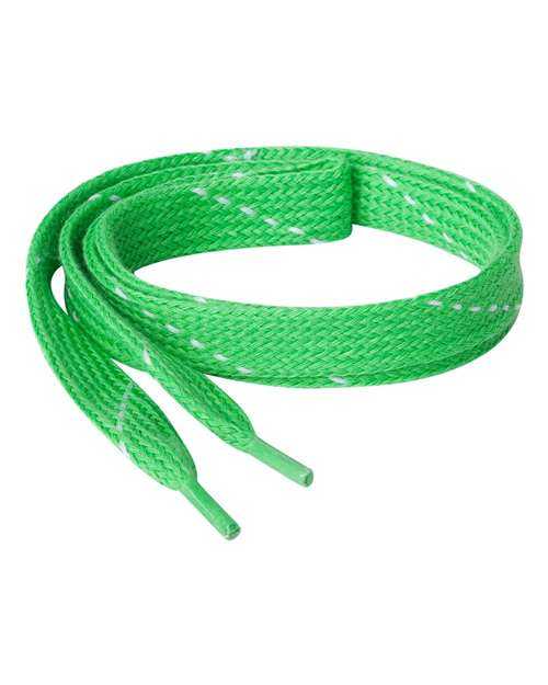 J. America 8831 Custom-Color Laces - Lime - HIT a Double