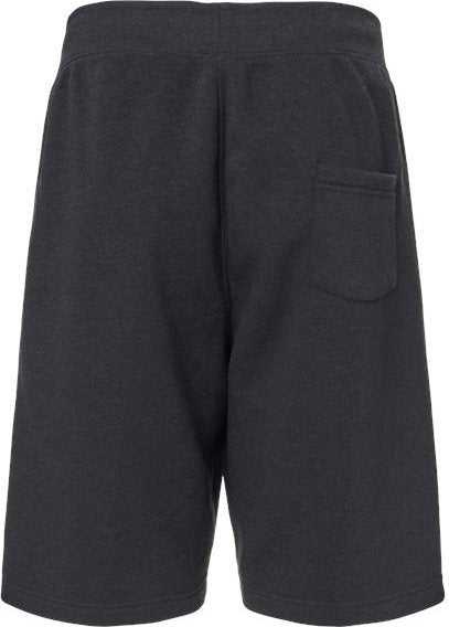 J. America 8855 Triblend Fleece Shorts - Black Solid - HIT a Double - 5