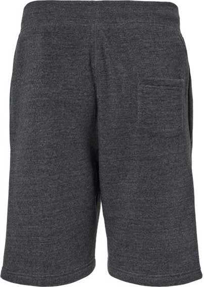 J. America 8855 Triblend Fleece Shorts - Black Triblend&quot; - &quot;HIT a Double