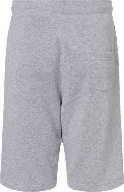 J. America 8855 Triblend Fleece Shorts - Gray Triblend&quot; - &quot;HIT a Double