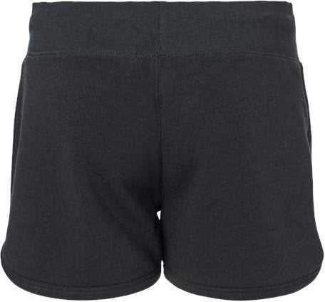 J. America 8856 Women&#39;s Fleece Shorts - Black Solid&quot; - &quot;HIT a Double