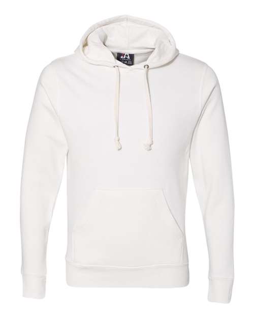 J. America 8871 Triblend Fleece Hooded Sweatshirt - Antique White Triblend - HIT a Double