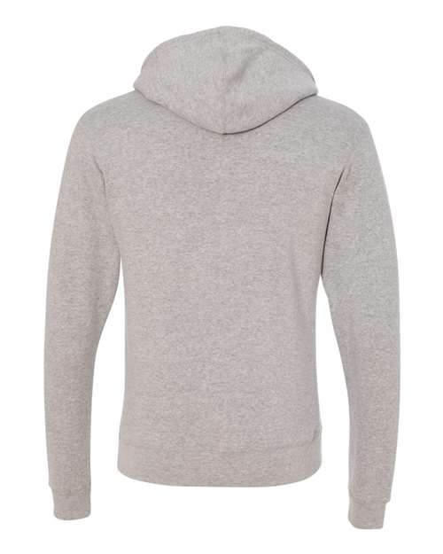 J. America 8871 Triblend Fleece Hooded Sweatshirt - Grey Triblend - HIT a Double