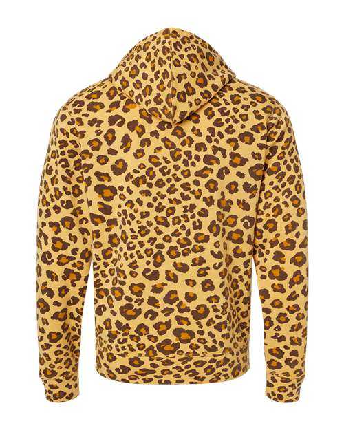 J. America 8871 Triblend Fleece Hooded Sweatshirt - Leopard Triblend - HIT a Double