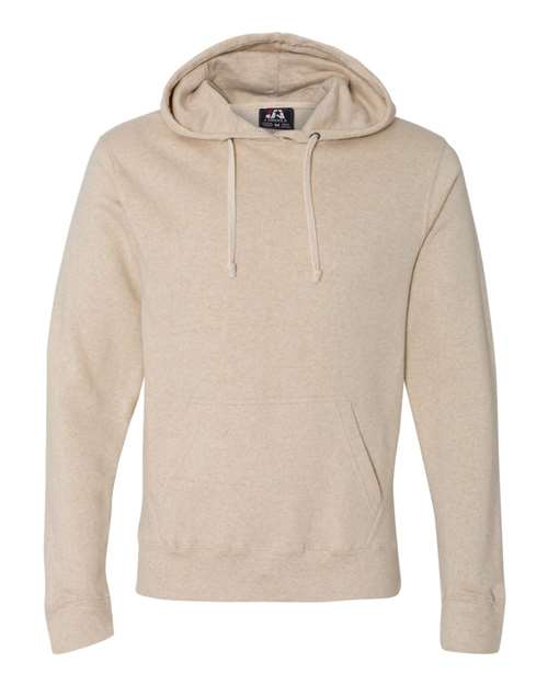 J. America 8871 Triblend Fleece Hooded Sweatshirt - Oatmeal Triblend - HIT a Double