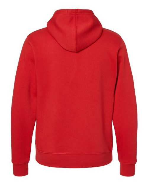 J. America 8871 Triblend Fleece Hooded Sweatshirt - Red Solid - HIT a Double