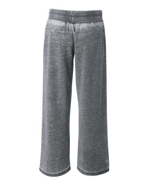 J. America 8914 Womens Vintage Zen Fleece Sweatpants - Dark Smoke - HIT a Double