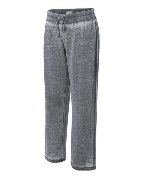 J. America 8914 Womens Vintage Zen Fleece Sweatpants - Dark Smoke - HIT a Double