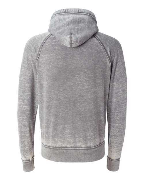 J. America 8915 Vintage Zen Fleece Hooded Sweatshirt - Cement - HIT a Double