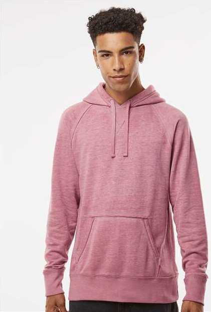 J. America 8915 Vintage Zen Fleece Hooded Sweatshirt - Rose" - "HIT a Double