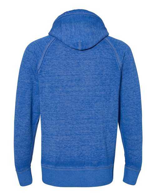 J. America 8915 Vintage Zen Fleece Hooded Sweatshirt - Twisted Royal - HIT a Double