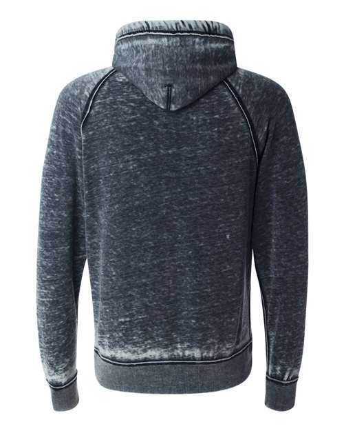 J. America 8915 Vintage Zen Fleece Hooded Sweatshirt - Vintage Navy - HIT a Double