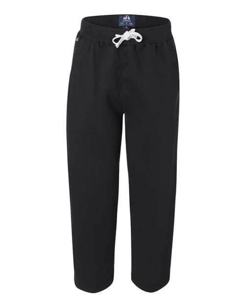 J. America 8992 Premium Open-Bottom Sweatpants - Black - HIT a Double