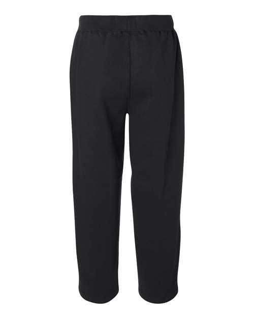J. America 8992 Premium Open-Bottom Sweatpants - Black - HIT a Double