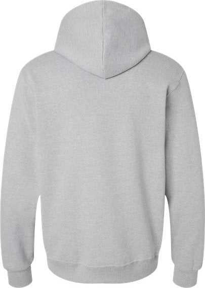 Jerzees 700MR Eco Premium Blend Ringspun Hooded Sweatshirt - Frost Grey Heather - HIT a Double - 2