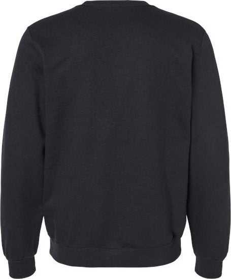 Jerzees 701MR Eco Premium Blend Ringspun Crewneck Sweatshirt - Black Ink - HIT a Double - 2