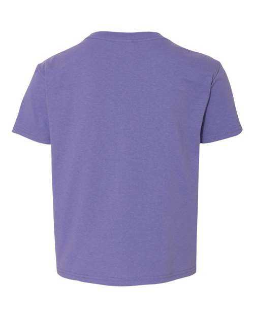 Jerzees 29BR Dri-Power Youth 50 50 T-Shirt - Violet - HIT a Double