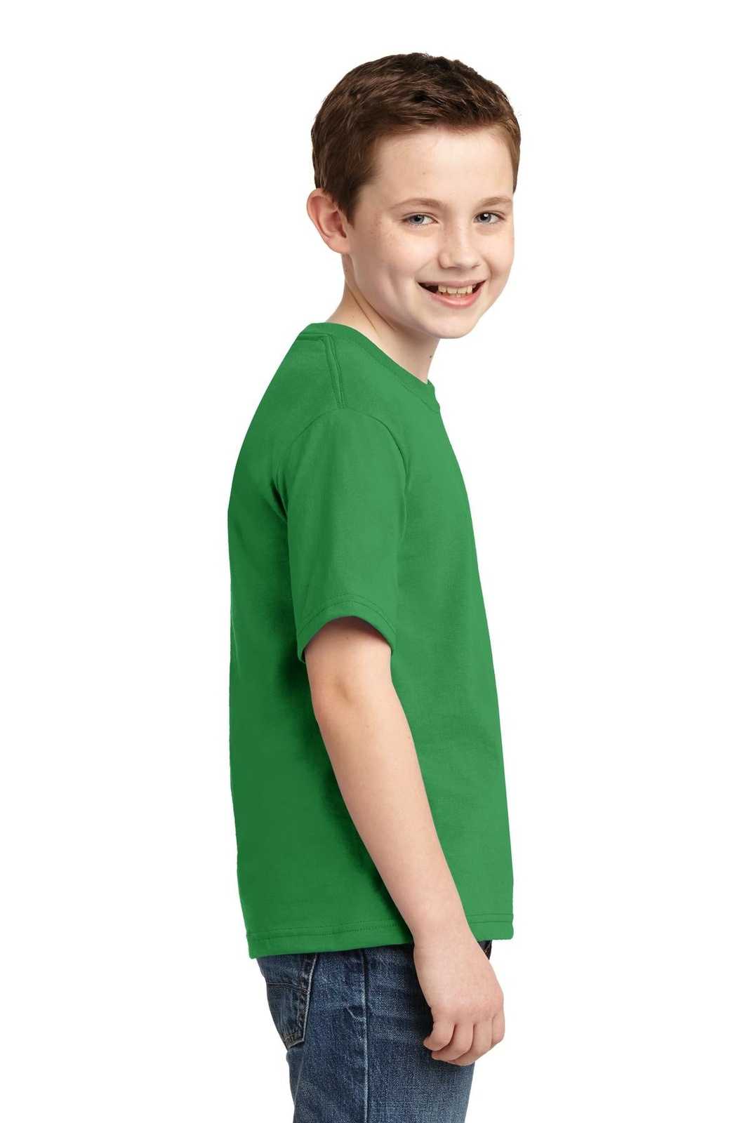 Jerzees 29B Youth Dri-Power 50/50 Cotton/Poly T-Shirt - Kelly - HIT a Double