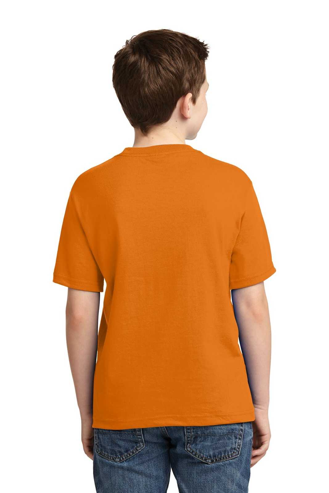 Jerzees 29B Youth Dri-Power 50/50 Cotton/Poly T-Shirt - Tennessee Orange - HIT a Double