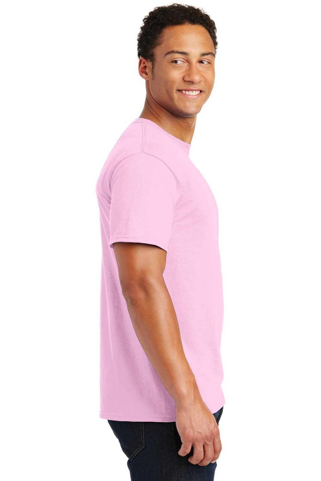 Jerzees 29M Dri-Power Active 50/50 Cotton/Poly T-Shirt - Classic Pink - HIT a Double