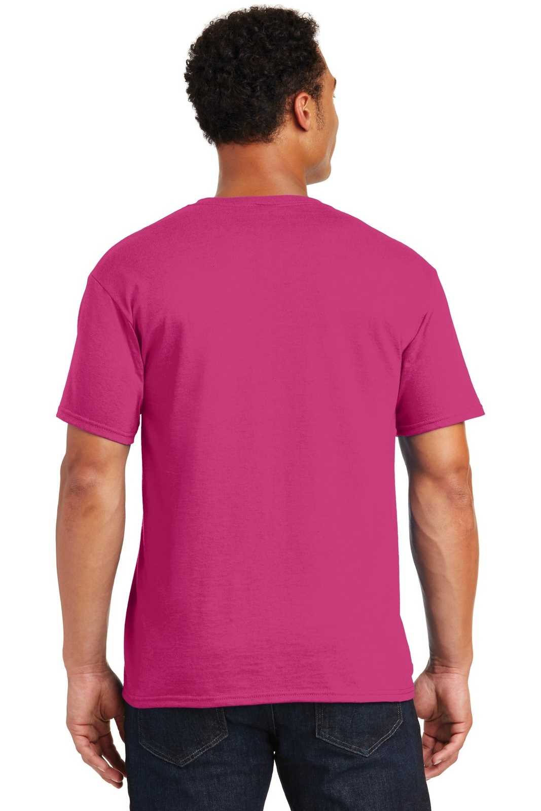 Jerzees 29M Dri-Power Active 50/50 Cotton/Poly T-Shirt - Cyber Pink - HIT a Double