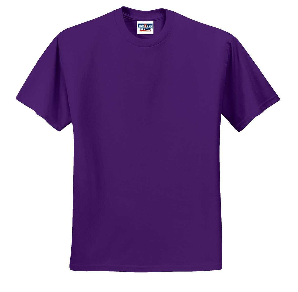 Jerzees 29M Dri-Power Active 50/50 Cotton/Poly T-Shirt - Deep Purple - HIT a Double