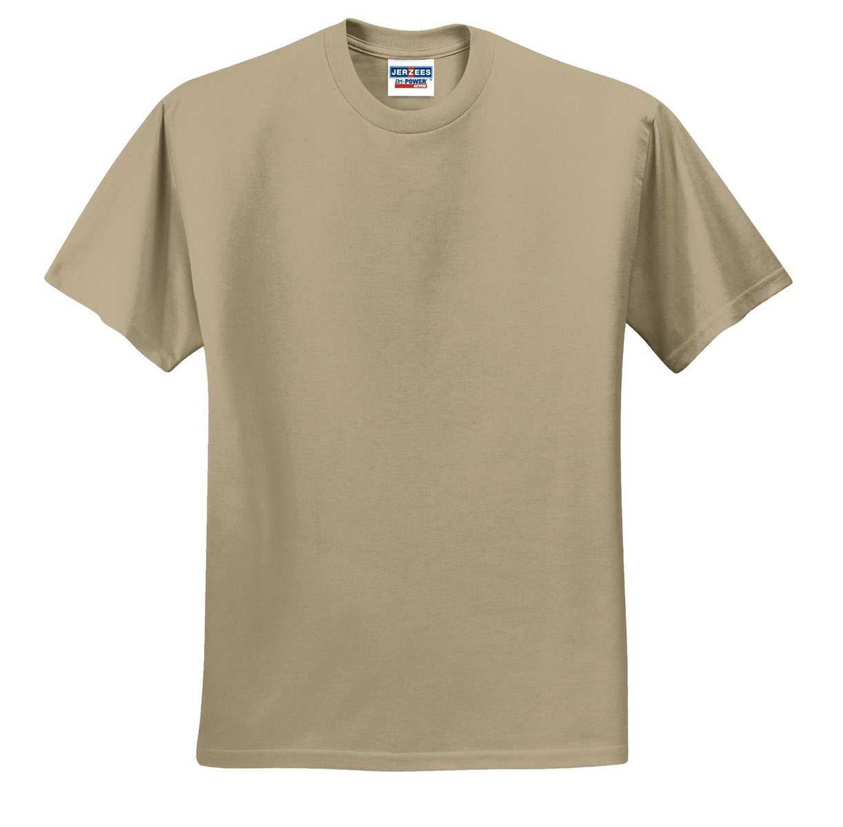 Jerzees 29M Dri-Power Active 50/50 Cotton/Poly T-Shirt - Khaki - HIT a Double