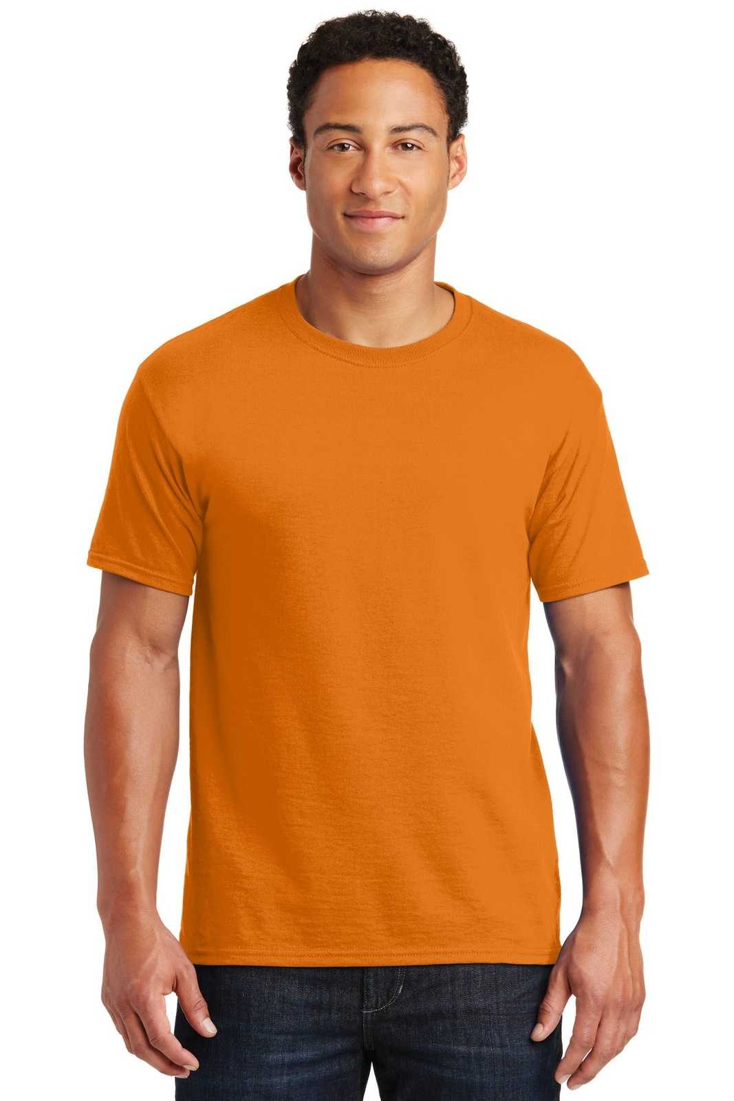 Jerzees 29M Dri-Power Active 50/50 Cotton/Poly T-Shirt - Tennessee Orange - HIT a Double