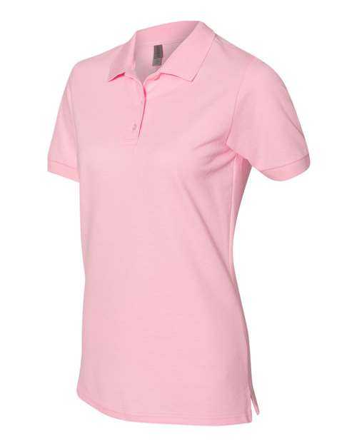 Jerzees 443W Women&#39;s 100% Ringspun Cotton Piqu Polo - Classic Pink - HIT a Double