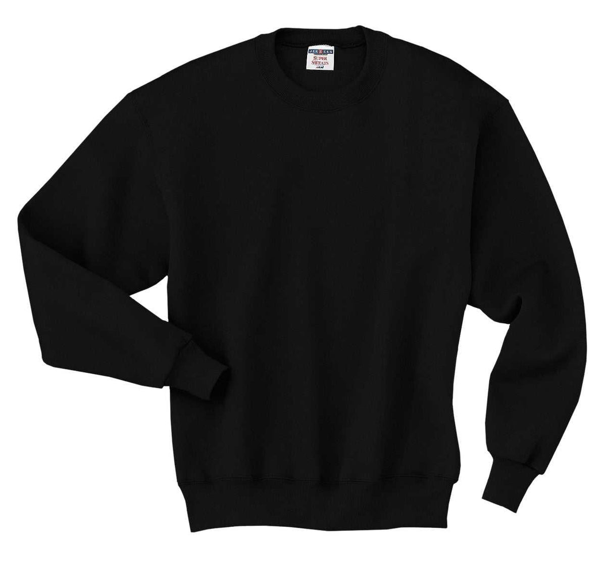 Jerzees 4662M Super Sweats Nublend Crewneck Sweatshirt - Black - HIT a Double